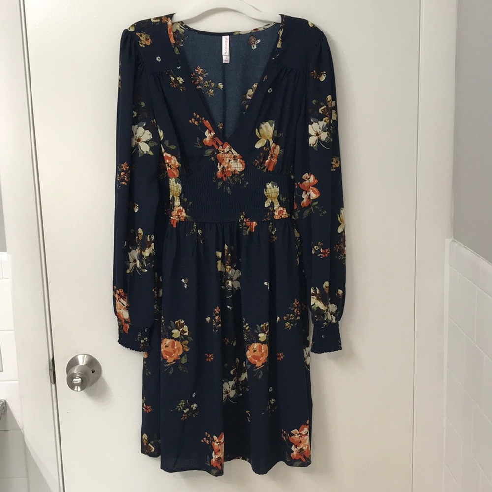 Target Navy Floral Dress